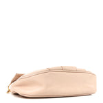 Vitello Flamingo Enamel Fendista Pouchette Crossbody Rosa Plaster