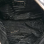 Nylon Shoulder Bag  Black