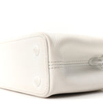 Taurillon Capucines East West Mini Optic White