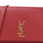 Smooth Calfskin Monogram Phone Holder Crossbody Opyum Red