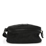 Nylon Monogram Fanny Pack Belt Bag Black