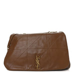 Lambskin Matelasse Monogram Large Jamie 4.3 Light Fox