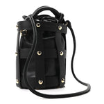 Calfskin Cage Bag Black