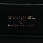 Caviar Quilted Sweetheart Vanity Case Black