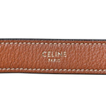 Supple Calfskin Medium Triomphe Heloise Shoulder Bag Tan