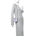 Crocodile Mini Boite Chapeau Light Purple
