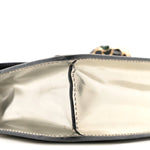 Metallic Serpenti Forever Small Shoulder Bag Silver