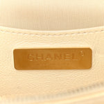 Calfskin Quilted All About Waist Belt Bag Light Beige