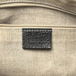 Dollar Calfskin GG Charm Satchel Black