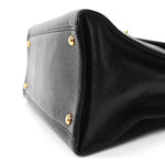 Caviar Flap Shoulder Bag Black