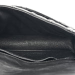 Aged Calfskin Quilted 2.55 Reissue Flap Belt Bag Clutch Black
