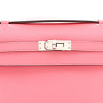 Swift Kelly Pochette Clutch Rose Ete