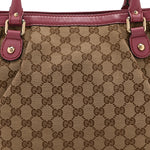 Monogram Medium Sukey Top Handle Tote Peonia Flower