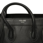 Smooth Calfskin Nano Luggage Black