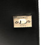 Lambskin Sequin Beaded Extra Mini Coco Handle Flap Black White