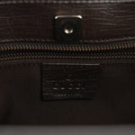 GG Plus Monogram Medium Joy Tote Dark Brown