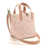 Tweed Cannage Small Vertical Toujours Rose des Vents