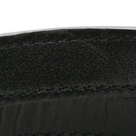 Coated Canvas La Greca Signature  Black Gray
