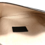 GG Supreme Monogram Emblem Calfskin Small Belt Bag Black Grey