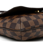 Damier Ebene Musette Salsa Long Strap