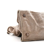 Agneau Giant 12 Rose Gold Hardware Work Gris Poivre