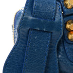 Agneau Giant 12 Gold Hardware Mini City Bleu Lazuli