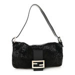 Beaded Baguette Black