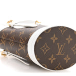 Monogram LV Match Nano Bucket Bag White