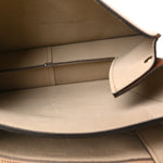 Suede Calfskin Medium Faye Shoulder Bag Tobacco