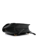 Aged Calfskin Quilted Double You Backpack Black