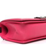 Lambskin Quilted Medium Boy Flap Pink