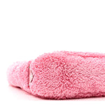 Terry Cloth Mini Re-Edition 2000 Bag Petalo Black