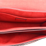 Calfskin Monogram Very Messenger Rubis Red