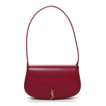 Box Calfskin Mini Voltaire Shoulder Bag Burgundy