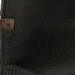 Caviar Quilted Medium Boy Flap Black