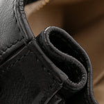 Suede Calfskin Medium Faye Backpack Black