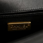 Galuchat Stingray Small Boy Flap Black