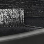 Monogram Bamboo Handle Bag Black