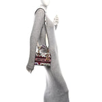 Canvas Florilegio Embroidered Mini Lady D-Lite White Multicolor