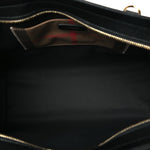 Calfskin Mega Check Small Banwell Tote Black