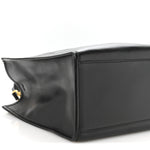 Vitello King Plexiglass Medium Fendi Sunshine Shopper Tote Black