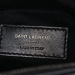 Calfskin Matelasse Monogram Lou Belt Bag Black