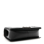 Caviar Quilted Medium Boy Flap Black