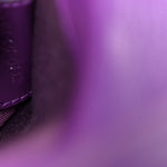 Patent Cannage Lady Dior Convertible Clutch Purple