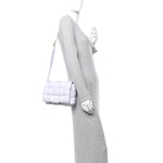 Nappa Maxi Intreccio Padded Cassette Crossbody Bag Mirth Washed