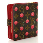 Monogram Cerises Compact Zipped Wallet