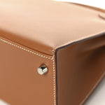 Madame Calfskin Kelly Sellier 28 Gold