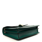 Calfskin Serpenti Forever Shoulder Bag Emerald Green