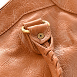 Agneau Arena Gold Hardware Medium Le City Camel