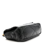 Lambskin Quilted Medium Chanel 19 Flap Black